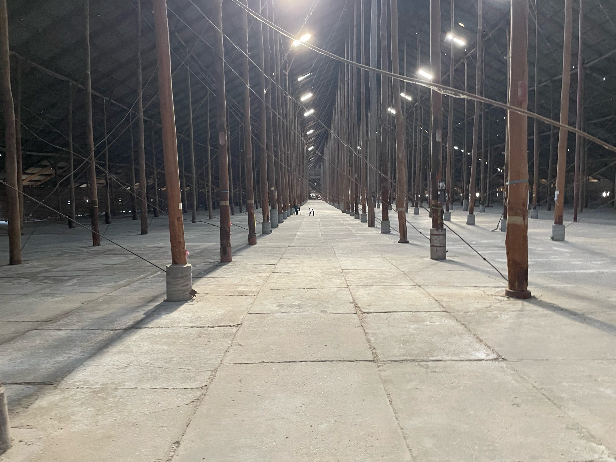 Straight Light in the Shed